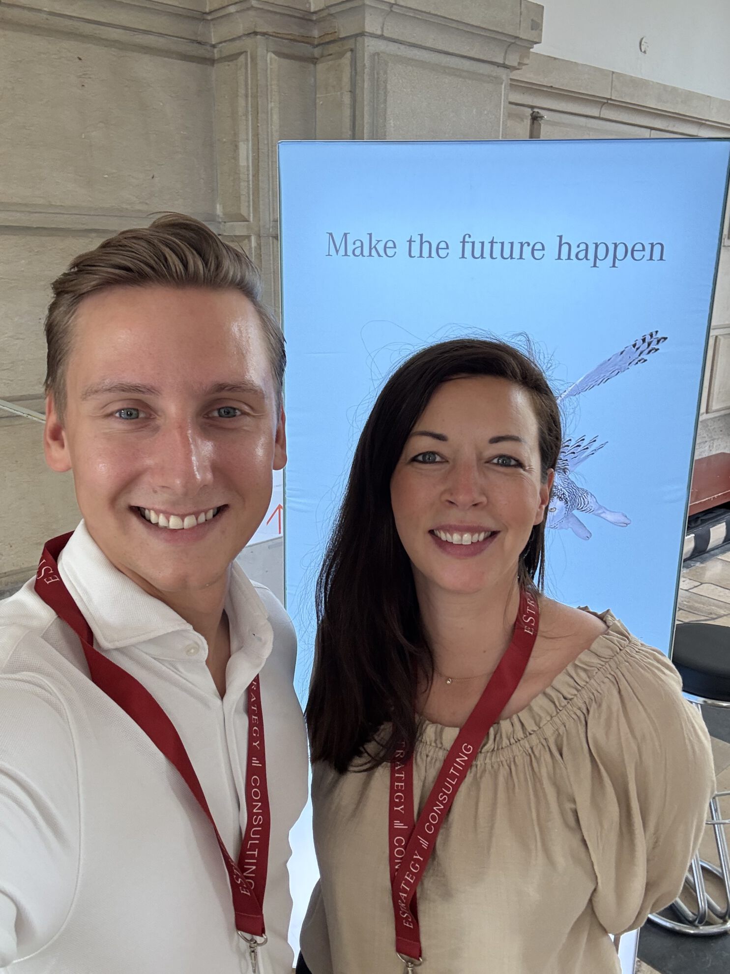 20250606_LinkedIN_Post_HWR Career Day_SK + RF_Selfie
