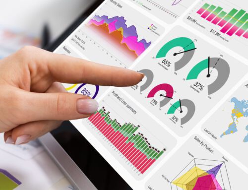 Integrated monitoring dashboard for the combined marketing and sales teams of an online bank