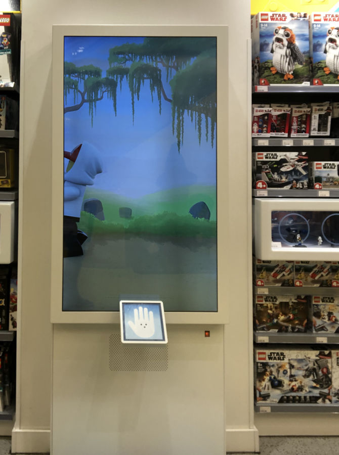 Interaktive Display für Gaming von Lego